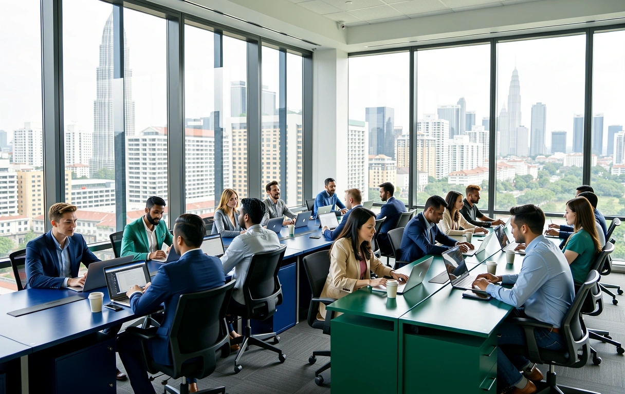 Pearl Logic Group Team in Kuala Lumpur